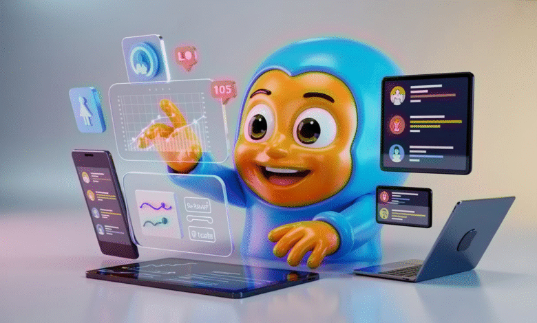 3d animated character