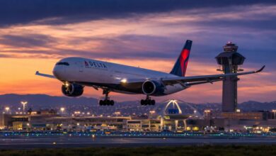Delta Flight DL275 Diverted LAX