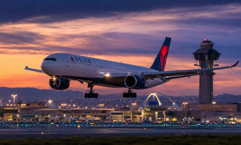 Delta Flight DL275 Diverted LAX