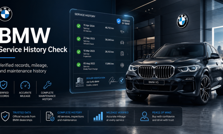 BMW service history check