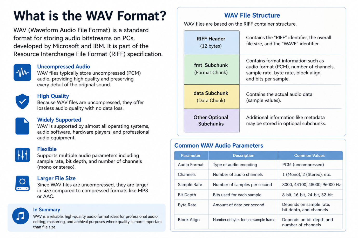 What is the WAV Format? - SixMagazine