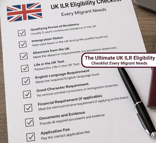 UK ILR Eligibility Checklist