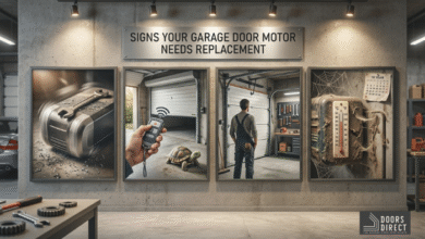 Signs Your Garage Door Motor Needs Replacement