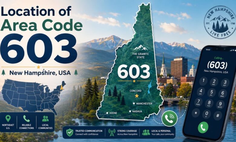 603 area code