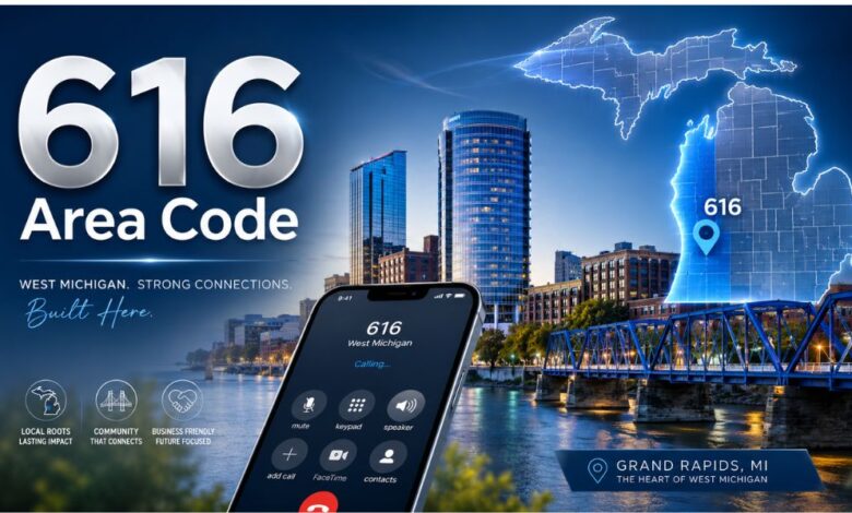 616 area code