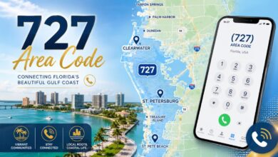 727 area code