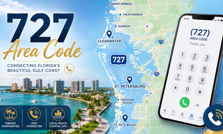 727 area code