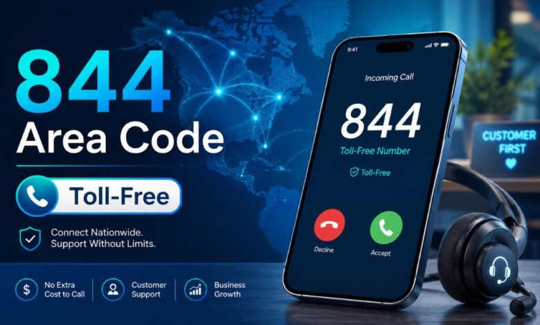 844 area code