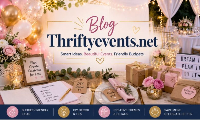 Blog Thriftyevents.net