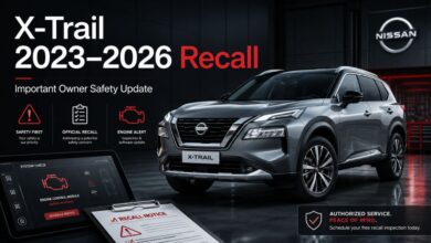 X-Trail 2023–2026 Recall