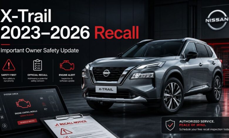 X-Trail 2023–2026 Recall