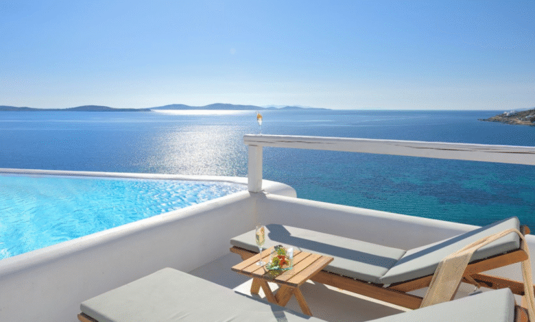 Mykonos hotel with private pool