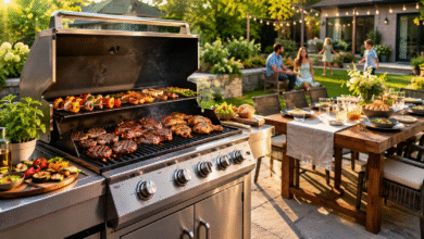 Outdoor Cooking and Gas Grill