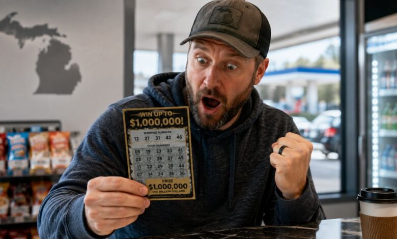 michigan man $1m lottery