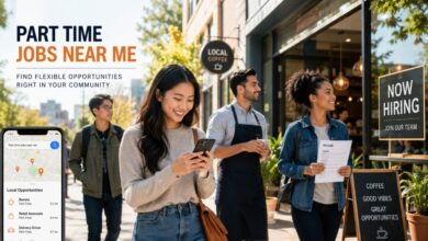 part time jobs near me