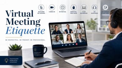 virtual meeting etiquette