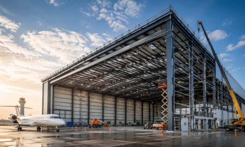 Aircraft Hangar Construction