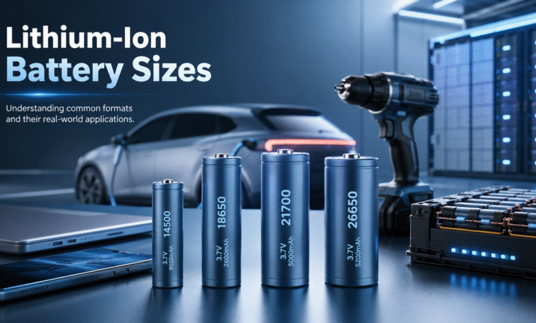 Lithium-Ion Battery Sizes