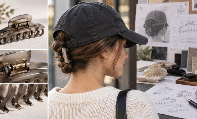 Hat-Friendly Claw Clips